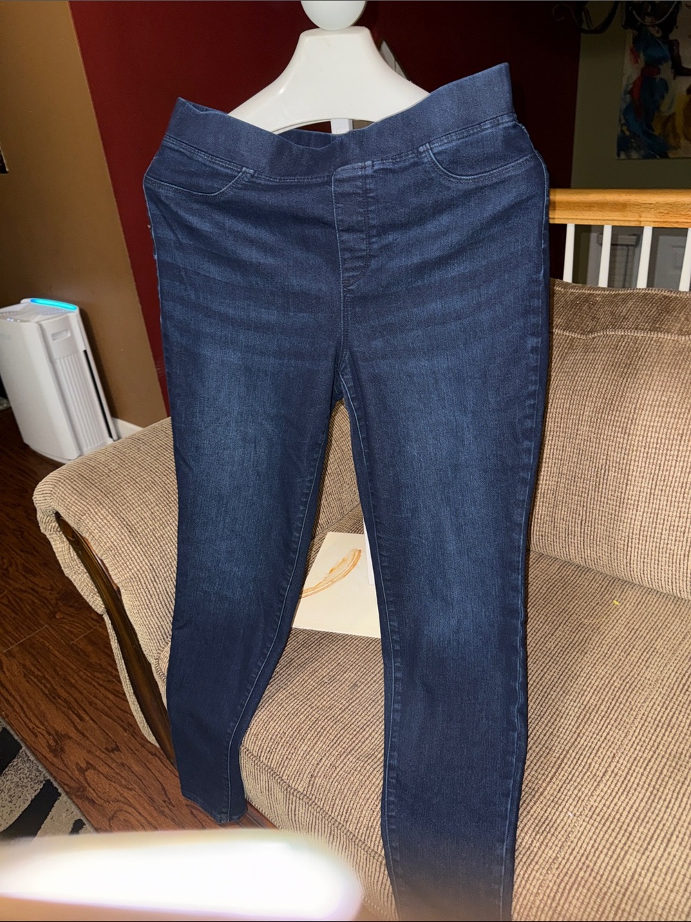 Talbots Dark Blue Stretch Jeggings - Slim Fit